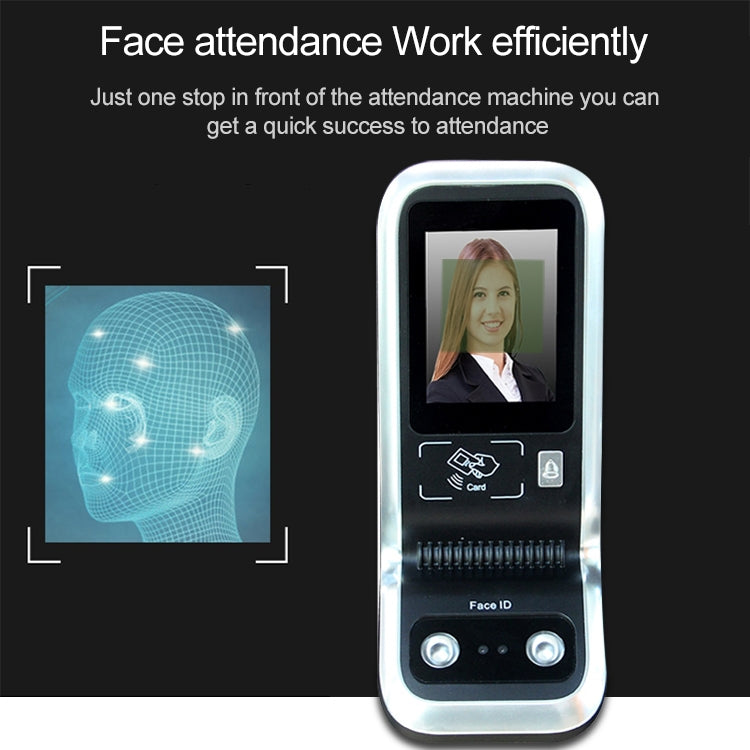 Realand TF01 2.8 inch TFT Touch Screen Face Fingerprint Time Attendance Machine, TF01 Realand TF01 2.8 inch TFT Touch Screen Face Fingerprint Time Attendance Machine, TF01
